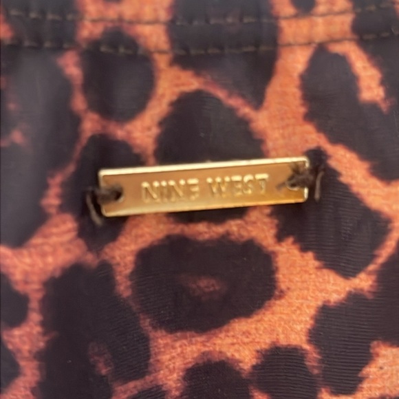 🆕 NINE WEST NWT Nine West Leopard Surplice Bust Enhancer Tankini Top Swim XXL - Picture 7 of 7